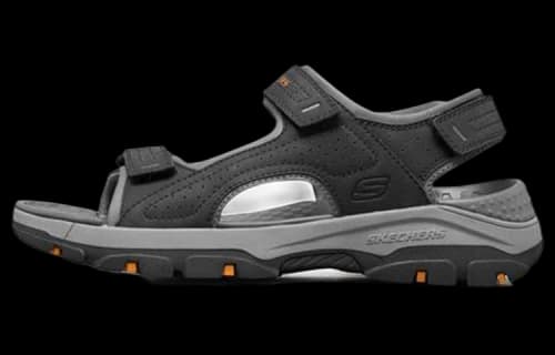 Skechers Tresmen Casual Black Sandals