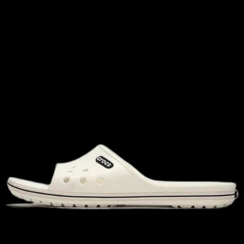 Crocs Fashion Casual White Slippers 'White Black'