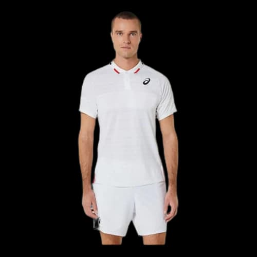 ASICS Match Polo Shirt 'Brilliant White'