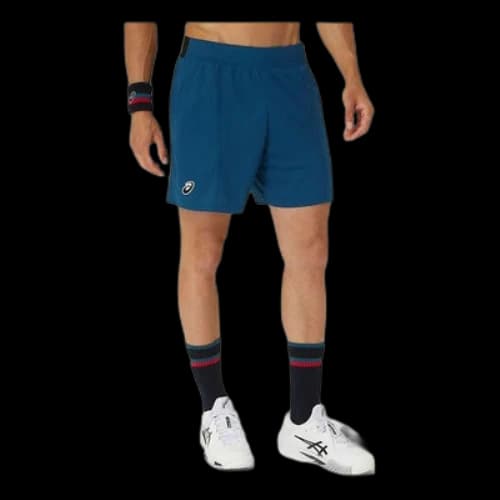 ASICS Court Color Block Shorts 'Light Indigo'