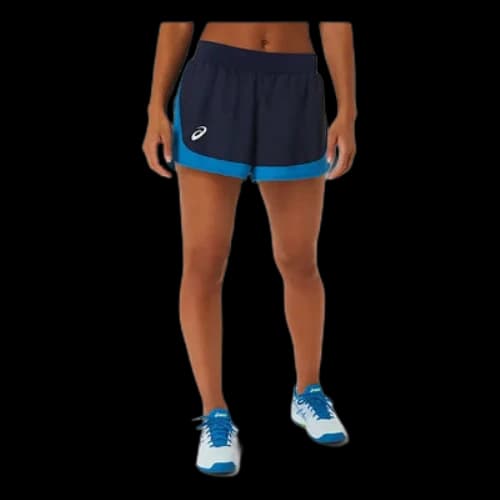ASICS Match Shorts 'Midnight Hazard Green' (Women's)