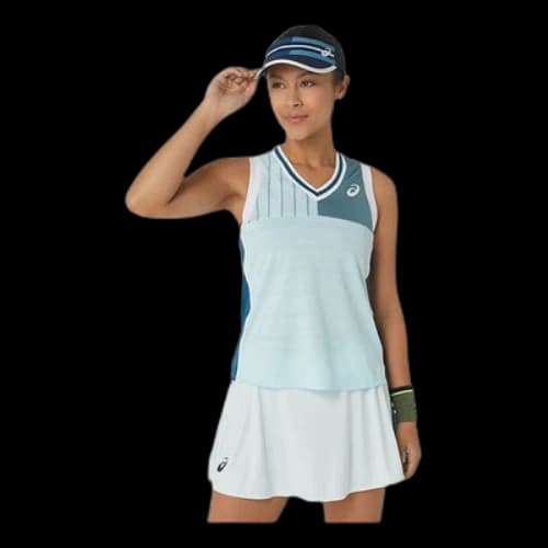 ASICS Match Tank Top 'Aquamarine' (Women's)