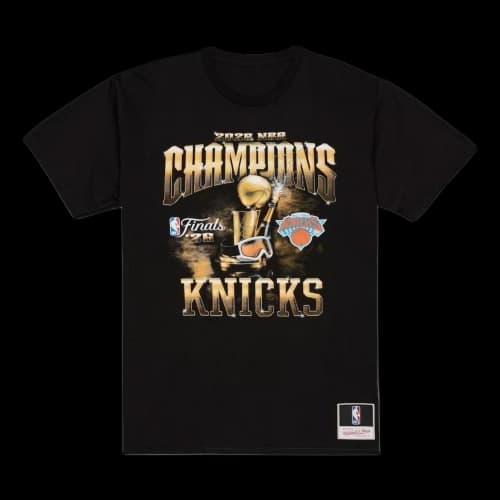 Mitchell & Ness New York Knicks 2026 NBA Finals Champions T-Shirt 'Black'
