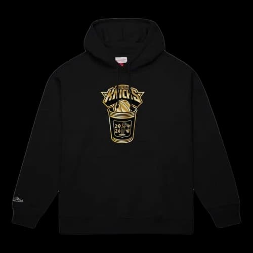 Mitchell & Ness New York Knicks 2026 NBA Finals Champions Coffee Cup Hoodie 'Black'