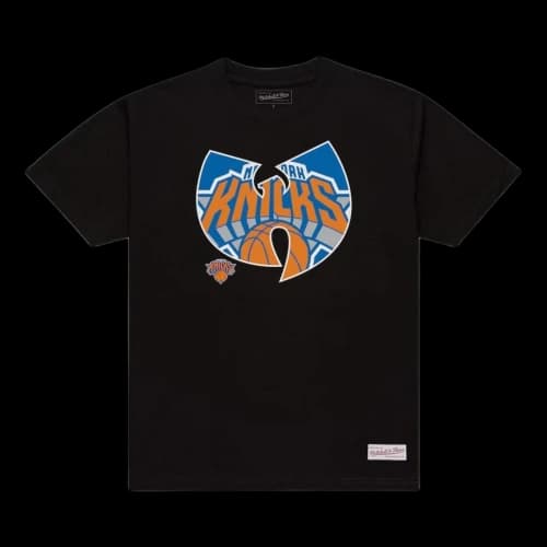 Mitchell & Ness x Wu-Tang New York Knicks T-Shirt 'Black'