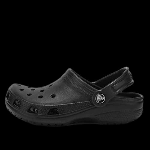 (PS) Crocs Classic Minimalistic Casual Outdoor Beach Black Sandals