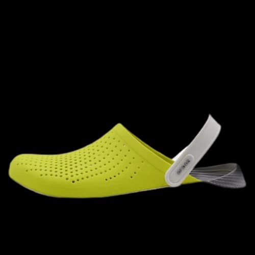 Crocs LiteRide Lazer Cut Clogs 'Yellow Beige'