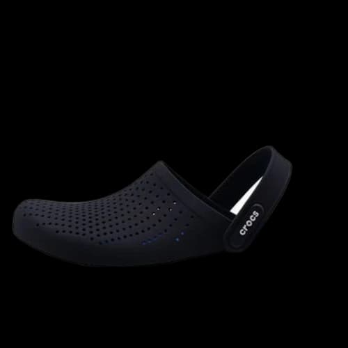 Crocs LiteRide Outdoor Flat Heel Sports Blue Sandals