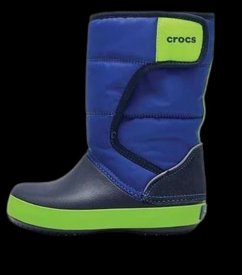(GS) Crocs LodgePoint Snow Boots 'Royal Blue'