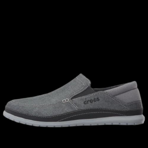 Crocs Santa Cruz Playa Slip-On Shoes 'Dark Grey'