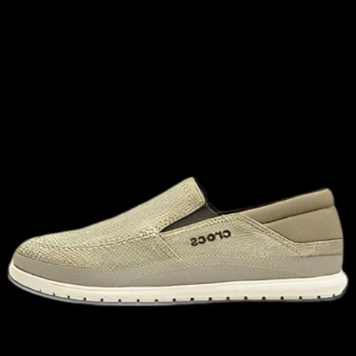 Crocs Santa Cruz Playa Slip-On Shoes 'Khaki Stucco'