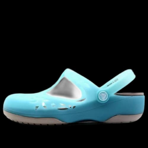 Crocs ice blue Sandals 'Blue Gold' (Women's)