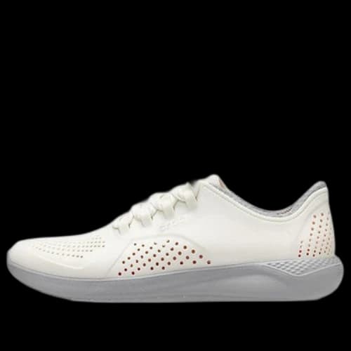 Crocs LiteRide Pacer 'Almost White Slate Grey'