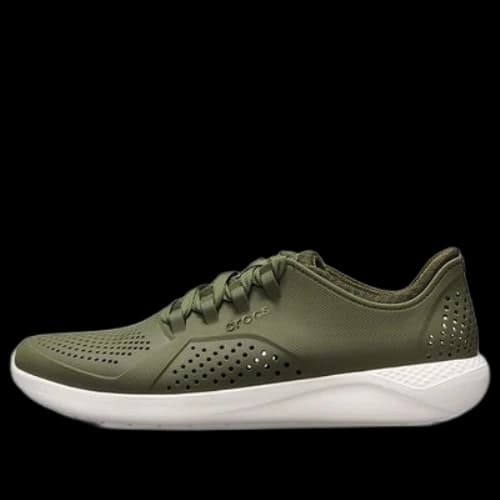 Crocs Literide Pacer 'Army Green White'