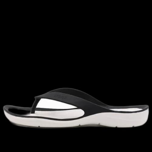 Crocs Swiftwater Sports slippers 'Black White' (Women's)