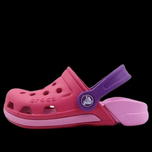 Kids Crocs Classic clog Sports sandals 'Red Pink Purple'