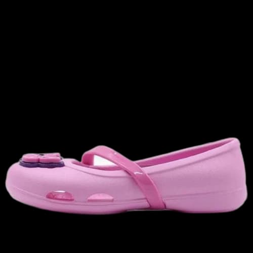 (PS) Crocs Lina Flat Small Casual Pink Sandals