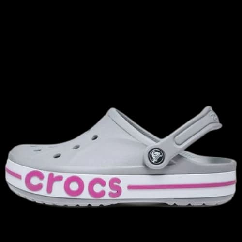 Crocs Bayaband Clog Beach Shoes light grey