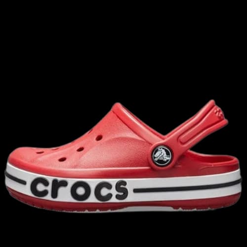 (GS) Crocs Bayaband Clogs 'Red White'
