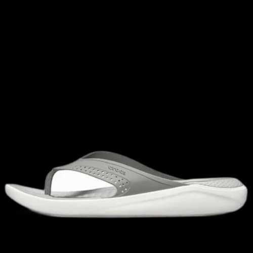Crocs LiteRide Beach Gray Slippers