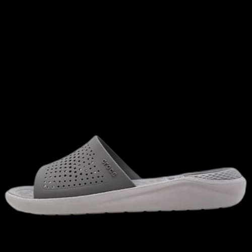 Crocs LiteRide Slides 'Grey'