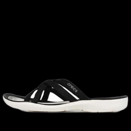 Crocs Beach & Pool SlidesSlippers 'Black White' (Women's)