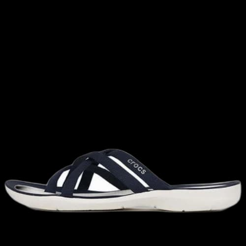 Crocs Beach & Pool SlidesSlippers 'Dark Blue White' (Women's)