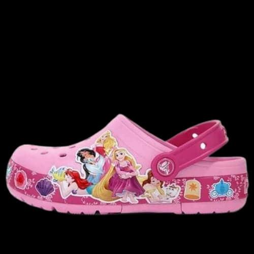 (GS) Crocs Fun Lab Princess Band Light Clogs 'Pink'