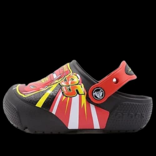 (PS) Crocs Funny Casual Sandals Black Red