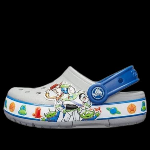 (GS) Crocs FunLab Disney Toy Story Clogs 'Light Grey Blue'