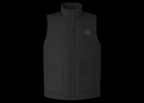 Canada Goose Black Label Freestyle Crew Vest Black