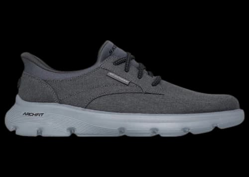Skechers Slip-ins Relaxed Fit Arch Fit Garza Thaddeus Charcoal