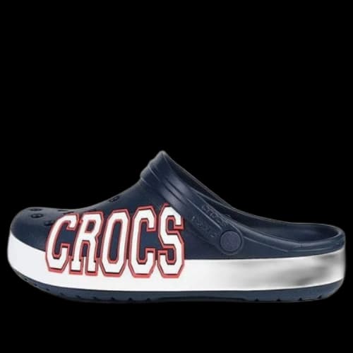 Crocs Crocband Logo Clogs 'Navy White'