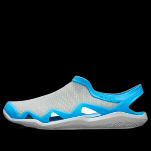 Crocs Swiftwater Mesh Wave Sandals 'Grey Blue'