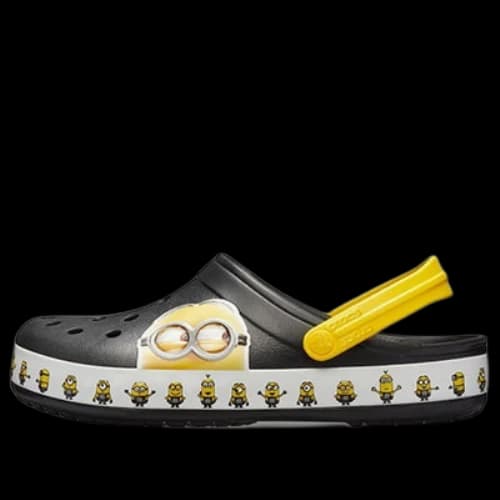 Crocs Crocband Minions Clogs 'Black Yellow'