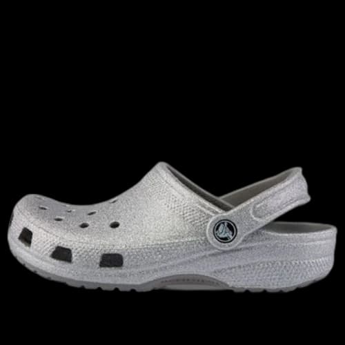 Crocs Classic Clog Crocs Silver Sandals (Women's)