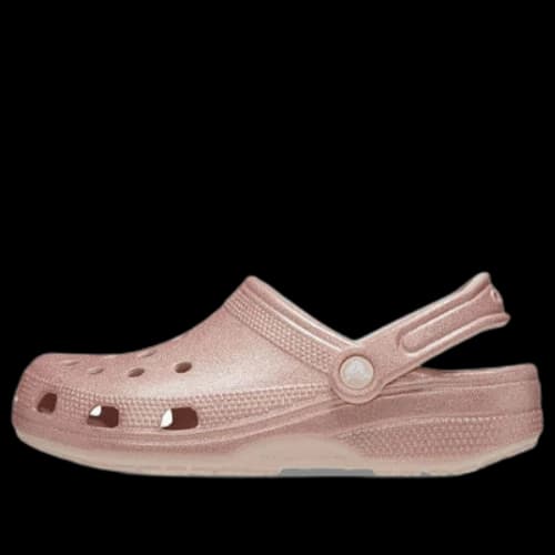 Crocs Classic Glitter Clogs 'Pink' (Women's)