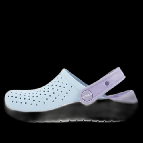 (GS) Crocs LiteRide Clogs 'Blue Purple'