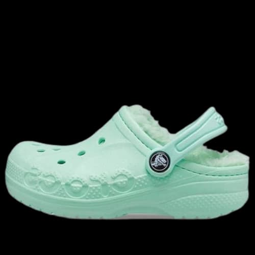 (GS) Crocs Classic Baya Lined Clogs 'Mint'
