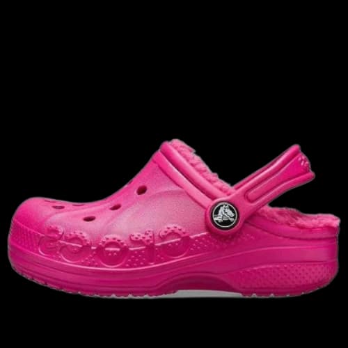 (GS) Crocs Baya Lined Clogs 'Candy Pink'