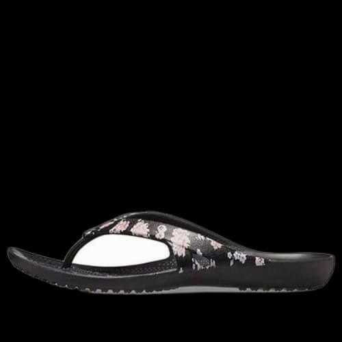 Crocs Kadee 2 Printed Flip Flops 'Floral Black' (Women's)