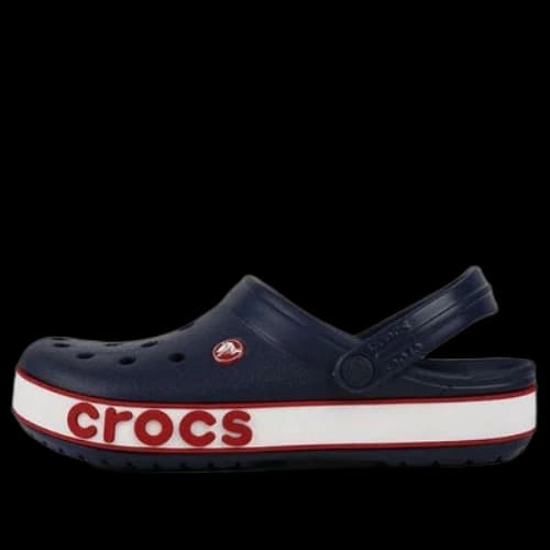 (PS) Crocs Corcband Bold Logo Minimalistic Casual Blue Red Sandals 'Blue Red'