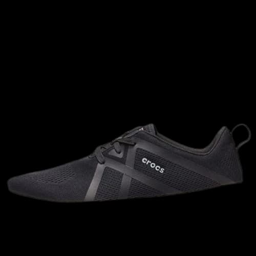 Crocs LiteRide Modform Lace Sneakers 'Black White'