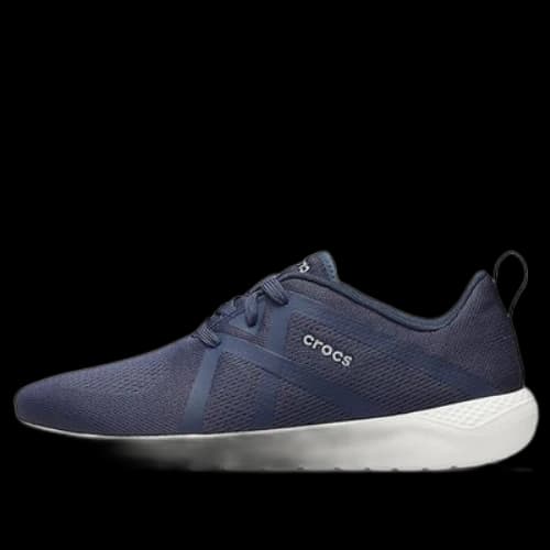 Crocs LiteRide Modform Laces Sneakers 'Navy White'