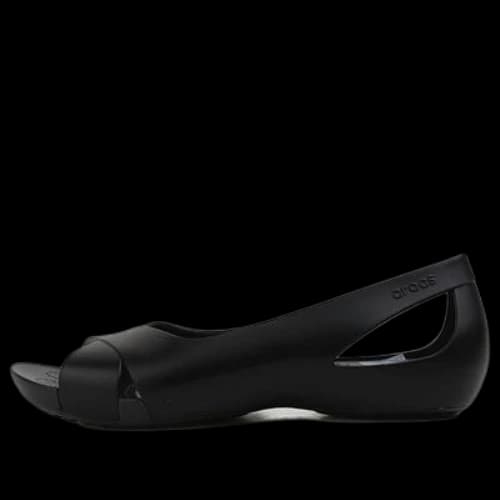 Crocs Serena Fashion Stylish Black Sandals (Women's)