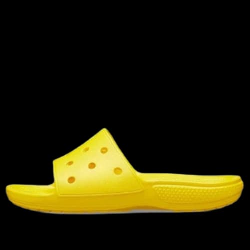 Crocs Cozy Non-Slip Sports Slippers Unisex Yellow