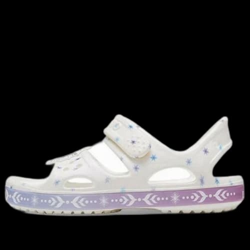 (PS) Crocs Funny Frozen White Sandals