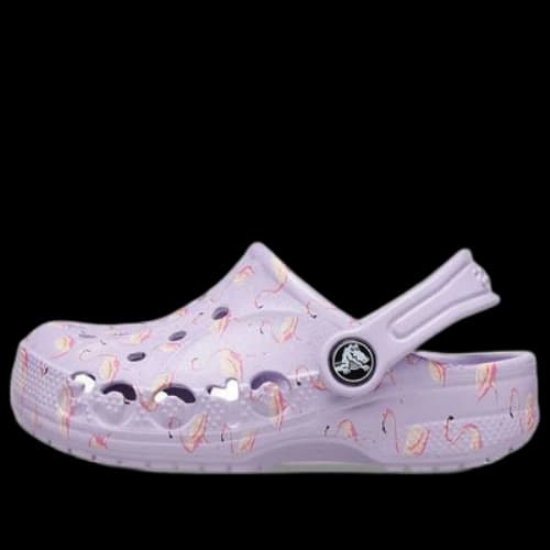 (GS) Crocs Baya Seasonal Printed Clogs 'Purple'