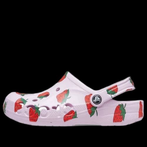 Crocs Classic Clog Casual Unisex Pink Strawberry Sandals