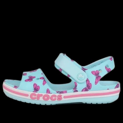 (PS) Crocs Large Printing Crocs Sandals 'Ice Blue'